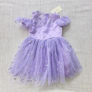 NWT Trish Scully Purple Tulle Party Dress 3T